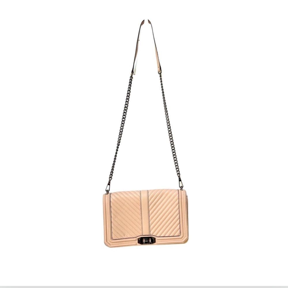 Rebecca Minkoff Chevron Quilted Love Crossbody